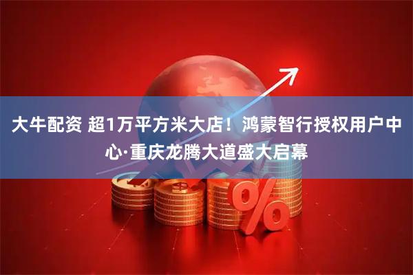 大牛配资 超1万平方米大店！鸿蒙智行授权用户中心·重庆龙腾大道盛大启幕